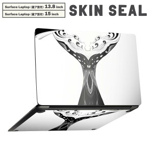 Surface Laptop ��7���� 13.8 / 15 �C���` �p �X�L���V�[�� �S�ʃX�L���V�[�� �t�� laptop7�p �w�� �� �X�e�b�J�[ �ی�V�[�� �L�����N�^�[ ���킢�� 014581 �N�W���@������