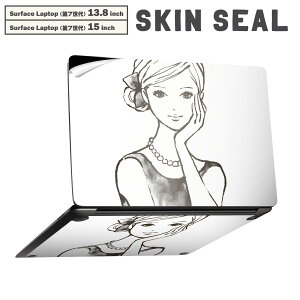 Surface Laptop ��7���� 13.8 / 15 �C���` �p �X�L���V�[�� �S�ʃX�L���V�[�� �t�� laptop7�p �w�� �� �X�e�b�J�[ �ی�V�[�� �L�����N�^�[ ���킢�� 014679 �l���@�������@�t�@�b�V����