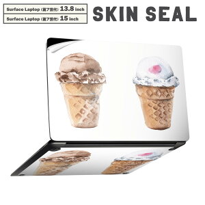 Surface Laptop ��7���� 13.8 / 15 �C���` �p �X�L���V�[�� �S�ʃX�L���V�[�� �t�� laptop7�p �w�� �� �X�e�b�J�[ �ی�V�[�� �L�����N�^�[ ���킢�� 014774 �A�C�X�@���킢���@��