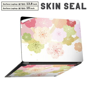 Surface Laptop ��7���� 13.8 / 15 �C���` �p �X�L���V�[�� �S�ʃX�L���V�[�� �t�� laptop7�p �w�� �� �X�e�b�J�[ �ی�V�[�� �L�����N�^�[ ���킢�� 014829 �t�@���@�ԁ@�Ԃт�@�s���N