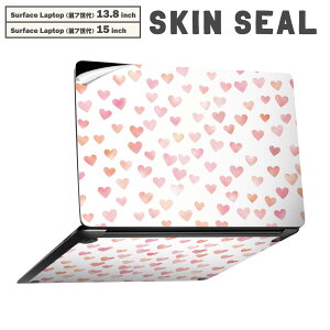 Surface Laptop ��7���� 13.8 / 15 �C���` �p �X�L���V�[�� �S�ʃX�L���V�[�� �t�� laptop7�p �w�� �� �X�e�b�J�[ �ی�V�[�� �L�����N�^�[ ���킢�� 015569 �n�[�g�@�s���N�@���킢��