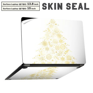 Surface Laptop ��7���� 13.8 / 15 �C���` �p �X�L���V�[�� �S�ʃX�L���V�[�� �t�� laptop7�p �w�� �� �X�e�b�J�[ �ی�V�[�� �L�����N�^�[ ���킢�� 015608 �S�[���h�@�c���[�@�N���X�}�X