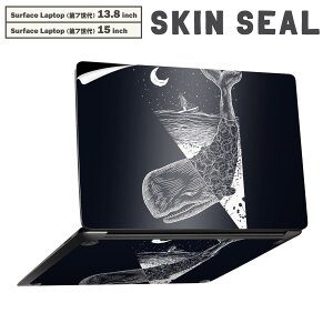Surface Laptop ��7���� 13.8 / 15 �C���` �p �X�L���V�[�� �S�ʃX�L���V�[�� �t�� laptop7�p �w�� �� �X�e�b�J�[ �ی�V�[�� �L�����N�^�[ ���킢�� 015885 ������@��@��