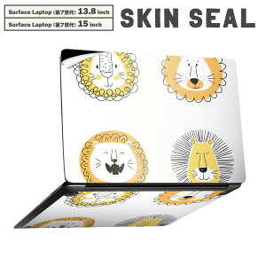 Surface Laptop ��7���� 13.8 / 15 �C���` �p �X�L���V�[�� �S�ʃX�L���V�[�� �t�� laptop7�p �w�� �� �X�e�b�J�[ �ی�V�[�� �L�����N�^�[ ���킢�� 015906 ���C�I���@���F�@����
