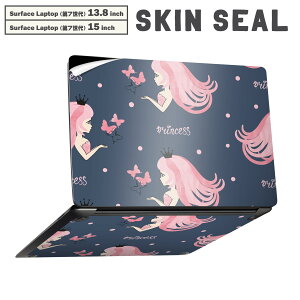 Surface Laptop ��7���� 13.8 / 15 �C���` �p �X�L���V�[�� �S�ʃX�L���V�[�� �t�� laptop7�p �w�� �� �X�e�b�J�[ �ی�V�[�� �L�����N�^�[ ���킢�� 015942 �v�����Z�X�@�s���N�@���킢��