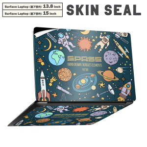 Surface Laptop ��7���� 13.8 / 15 �C���` �p �X�L���V�[�� �S�ʃX�L���V�[�� �t�� laptop7�p �w�� �� �X�e�b�J�[ �ی�V�[�� �L�����N�^�[ ���킢�� 016001 �F���@���P�b�g�@�n��