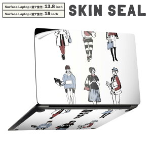 Surface Laptop ��7���� 13.8 / 15 �C���` �p �X�L���V�[�� �S�ʃX�L���V�[�� �t�� laptop7�p �w�� �� �X�e�b�J�[ �ی�V�[�� �L�����N�^�[ ���킢�� 016112 �l�ԁ@�C���X�g