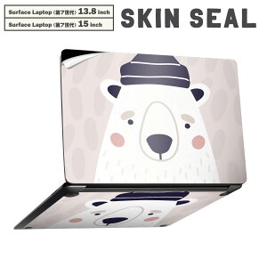 Surface Laptop ��7���� 13.8 / 15 �C���` �p �X�L���V�[�� �S�ʃX�L���V�[�� �t�� laptop7�p �w�� �� �X�e�b�J�[ �ی�V�[�� �L�����N�^�[ ���킢�� 016139 ���낭��