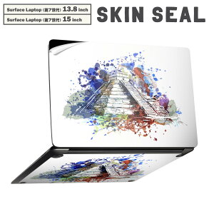 Surface Laptop ��7���� 13.8 / 15 �C���` �p �X�L���V�[�� �S�ʃX�L���V�[�� �t�� laptop7�p �w�� �� �X�e�b�J�[ �ی�V�[�� �L�����N�^�[ ���킢�� 016159 �y�C���g�@�J���t��