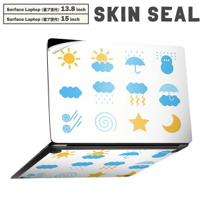 Surface Laptop ��7���� 13.8 / 15 �C���` �p �X�L���V�[�� �S�ʃX�L���V�[�� �t�� laptop7�p �w�� �� �X�e�b�J�[ �ی�V�[�� �L�����N�^�[ ���킢�� 016467 �V�C�@�}�[�N�@���S