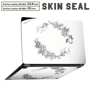 Surface Laptop 7 13.8 / 15 C` p XLV[ SʃXLV[ t laptop7p w  XebJ[ یV[ LN^[ 킢 019566 flower mN 