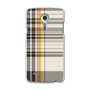 LGL22 isai イサイ lgl22 au エーユー スマホ カバー ケース スマホケース スマホカバー TPU ソフトケース チェック ベージュ チェック・ボーダー 000961
