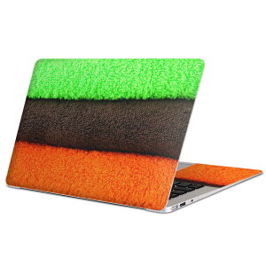 MacBook 用 スキンシール マックブック 13インチ 〜 16インチ MacBook Pro / MacBook Air 各種対応 ノートパソコン カバー ケース フィルム ステッカー アクセサリー 保護 001015 タオル カラフル