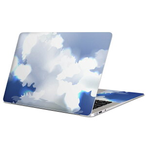 MacBook 用 スキンシール マックブック 13インチ 〜 16インチ MacBook Pro / MacBook Air 各種対応 ノートパソコン カバー ケース フィルム ステッカー アクセサリー 保護 001403 雲 太陽