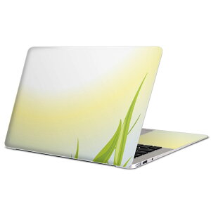 MacBook 用 スキンシール マックブック 13インチ 〜 16インチ MacBook Pro / MacBook Air 各種対応 ノートパソコン カバー ケース フィルム ステッカー アクセサリー 保護 001423 草 太陽