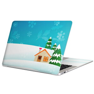 MacBook 用 スキンシール マックブック 13インチ 〜 16インチ MacBook Pro / MacBook Air 各種対応 ノートパソコン カバー ケース フィルム ステッカー アクセサリー 保護 001463 雪 冬 景色