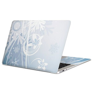 MacBook 用 スキンシール マックブック 13インチ 〜 16インチ MacBook Pro / MacBook Air 各種対応 ノートパソコン カバー ケース フィルム ステッカー アクセサリー 保護 001478 雪 冬