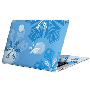 MacBook 用 スキンシール マックブック 13インチ 〜 16インチ MacBook Pro / MacBook Air 各種対応 ノートパソコン カバー ケース フィルム ステッカー アクセサリー 保護 001507 雪 冬