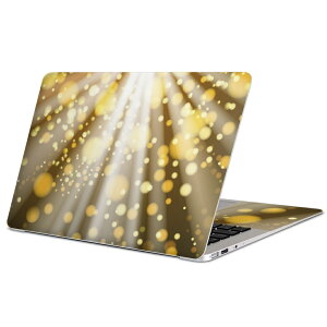 MacBook 用 スキンシール マックブック 13インチ 〜 16インチ MacBook Pro / MacBook Air 各種対応 ノートパソコン カバー ケース フィルム ステッカー アクセサリー 保護 001515 キラキラ 光