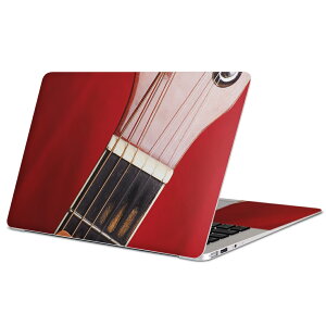 MacBook 用 スキンシール マックブック 13インチ 〜 16インチ MacBook Pro / MacBook Air 各種対応 ノートパソコン カバー ケース フィルム ステッカー アクセサリー 保護 002422 ギター 音楽