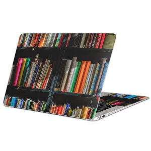 MacBook 用 スキンシール マックブック 13インチ 〜 16インチ MacBook Pro / MacBook Air 各種対応 ノートパソコン カバー ケース フィルム ステッカー アクセサリー 保護 023004 本棚 写真