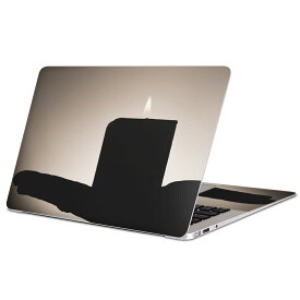 MacBook 用 スキンシール マックブック 13インチ 〜 16インチ MacBook Pro / MacBook Air 各種対応 ノートパソコン カバー ケース フィルム ステッカー アクセサリー 保護 023065 キャンドル　写真