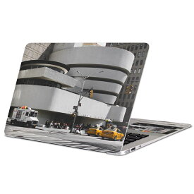 MacBook 用 スキンシール マックブック 13インチ 〜 16インチ MacBook Pro / MacBook Air 各種対応 ノートパソコン カバー ケース フィルム ステッカー アクセサリー 保護 023410 建築物　道路　写真