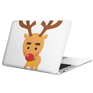 MacBook 用 スキンシール マックブック 13インチ 〜 16インチ MacBook Pro / MacBook Air 各種対応 ノートパソコン カバー ケース フィルム ステッカー アクセサリー 保護 009414 冬 クリスマス キャラ
