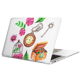 MacBook 用 スキンシール マックブック 13インチ 〜 16インチ MacBook Pro / MacBook Air 各種対応 ノートパソコン カバー ケース フィルム ステッカー アクセサリー 保護 009540 　時計　アンティーク