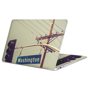 MacBook 用 スキンシール マックブック 13インチ 〜 16インチ MacBook Pro / MacBook Air 各種対応 ノートパソコン カバー ケース フィルム ステッカー アクセサリー 保護 011263 ワシントン 外国 写真
