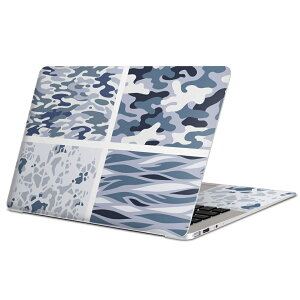 MacBook 用 スキンシール マックブック 13インチ 〜 16インチ MacBook Pro / MacBook Air 各種対応 ノートパソコン カバー ケース フィルム ステッカー アクセサリー 保護 011520 迷彩 模様 カモフラ