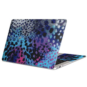MacBook 用 スキンシール マックブック 13インチ 〜 16インチ MacBook Pro / MacBook Air 各種対応 ノートパソコン カバー ケース フィルム ステッカー アクセサリー 保護 011560 カラフル アニマル柄