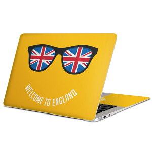 MacBook 用 スキンシール マックブック 13インチ 〜 16インチ MacBook Pro / MacBook Air 各種対応 ノートパソコン カバー ケース フィルム ステッカー アクセサリー 保護 012615 サングラス スマイル