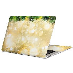 MacBook 用 スキンシール マックブック 13インチ 〜 16インチ MacBook Pro / MacBook Air 各種対応 ノートパソコン カバー ケース フィルム ステッカー アクセサリー 保護 012815 キラキラ 植物