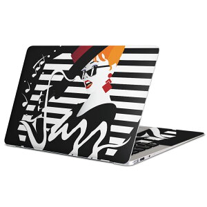 MacBook 用 スキンシール マックブック 13インチ 〜 16インチ MacBook Pro / MacBook Air 各種対応 ノートパソコン カバー ケース フィルム ステッカー アクセサリー 保護 014214 音楽 楽器 ジャズ