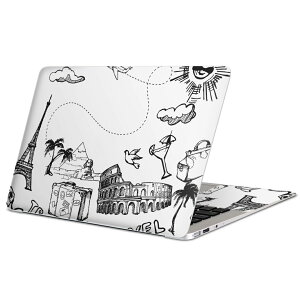 MacBook 用 スキンシール マックブック 13インチ 〜 16インチ MacBook Pro / MacBook Air 各種対応 ノートパソコン カバー ケース フィルム ステッカー アクセサリー 保護 014227 旅行 風景 トラベル