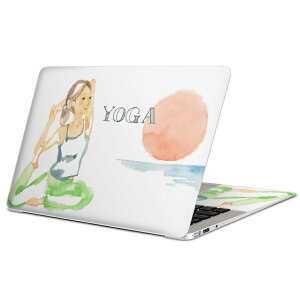 MacBook 用 スキンシール マックブック 13インチ 〜 16インチ MacBook Pro / MacBook Air 各種対応 ノートパソコン カバー ケース フィルム ステッカー アクセサリー 保護 014282 ヨガ スポーツ