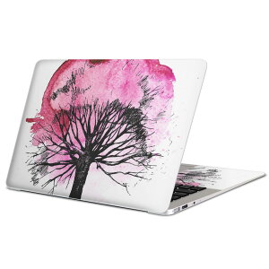 MacBook 用 スキンシール マックブック 13インチ 〜 16インチ MacBook Pro / MacBook Air 各種対応 ノートパソコン カバー ケース フィルム ステッカー アクセサリー 保護 014451 桜 木 色彩