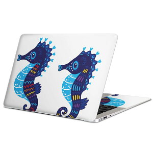 MacBook 用 スキンシール マックブック 13インチ 〜 16インチ MacBook Pro / MacBook Air 各種対応 ノートパソコン カバー ケース フィルム ステッカー アクセサリー 保護 014507 海 生き物