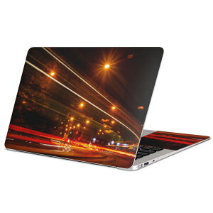 MacBook 用 スキンシール マックブック 13インチ 〜 16インチ MacBook Pro / MacBook Air 各種対応 ノートパソコン カバー ケース フィルム ステッカー アクセサリー 保護 014993 景色 夜景 風景 写真
