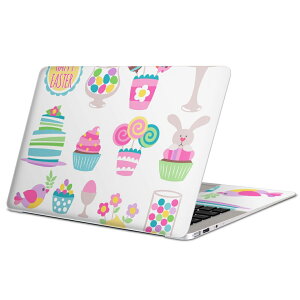 MacBook 用 スキンシール マックブック 13インチ 〜 16インチ MacBook Pro / MacBook Air 各種対応 ノートパソコン カバー ケース フィルム ステッカー アクセサリー 保護 015305 イースター たまご う