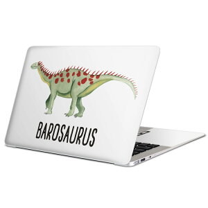 MacBook 用 スキンシール マックブック 13インチ 〜 16インチ MacBook Pro / MacBook Air 各種対応 ノートパソコン カバー ケース フィルム ステッカー アクセサリー 保護 019807 恐竜 恐竜 barosaurus バロサ