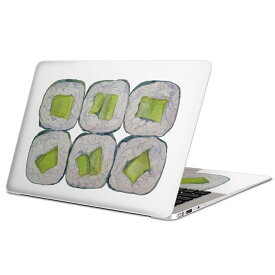 MacBook 用 スキンシール マックブック 13インチ 〜 16インチ MacBook Pro / MacBook Air 各種対応 ノートパソコン カバー ケース フィルム ステッカー アクセサリー 保護 019860 寿司 お寿司 Sushi ご飯