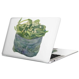 MacBook 用 スキンシール マックブック 13インチ 〜 16インチ MacBook Pro / MacBook Air 各種対応 ノートパソコン カバー ケース フィルム ステッカー アクセサリー 保護 019876 寿司 お寿司 Sushi ご飯