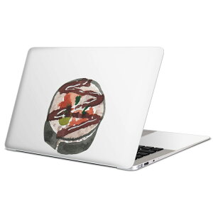 MacBook 用 スキンシール マックブック 13インチ 〜 16インチ MacBook Pro / MacBook Air 各種対応 ノートパソコン カバー ケース フィルム ステッカー アクセサリー 保護 019887 寿司 お寿司 Sushi ご飯