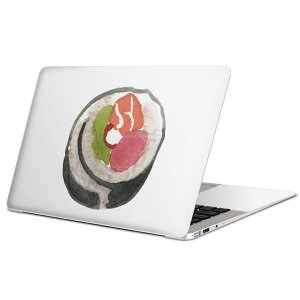 MacBook 用 スキンシール マックブック 13インチ 〜 16インチ MacBook Pro / MacBook Air 各種対応 ノートパソコン カバー ケース フィルム ステッカー アクセサリー 保護 019890 寿司 お寿司 Sushi ご飯