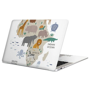 MacBook p XLV[ }bNubN 13C` ` 16C` MacBook Pro / MacBook Air eΉ m[gp\R Jo[ P[X tB XebJ[ ANZT[ ی 019964  Africa map  n}