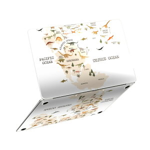MacBook Neo 13�C���` �X�L���V�[�� �S�� �ی� �������� �J�o�[ �X�e�b�J�[ �m�[�gPC ������� �\�邾�� ���h�~ igsticker ���� �n�} mapdinosaur