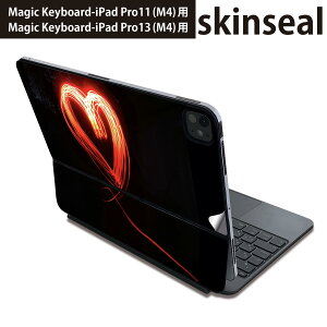�}�W�b�N�L�[�{�[�h �p �X�L���V�[�� 11�C���` 13�C���` iPad Pro11(M4) iPad Pro13(M4)�p 2024�N���� ��5���� Magic Keyboard �Ή� �O�� �w�� �ی�V�[�� �l�C �n�[�g�@���@ 000082