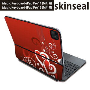 �}�W�b�N�L�[�{�[�h �p �X�L���V�[�� 11�C���` 13�C���` iPad Pro11(M4) iPad Pro13(M4)�p 2024�N���� ��5���� Magic Keyboard �Ή� �O�� �w�� �ی�V�[�� �l�C �n�[�g�@�͗l 001017